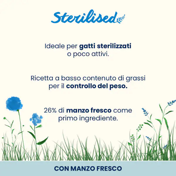 Almo Nature crocchette funzionali Adult Sterilised con Manzo e riso   bauzaarit.myshopify.com