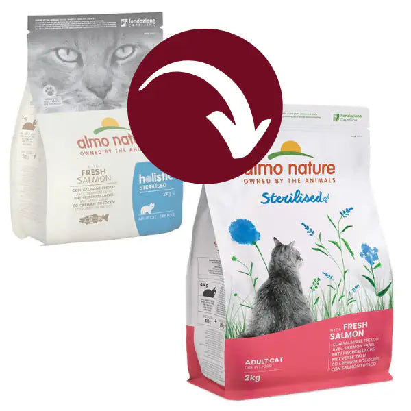 Almo Nature crocchette funzionali Adult Sterilised con Salmone e riso   bauzaarit.myshopify.com