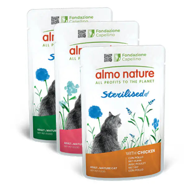 Almo Nature umido funzionale Sterilised Cat 70 gr   Bauzaar.it