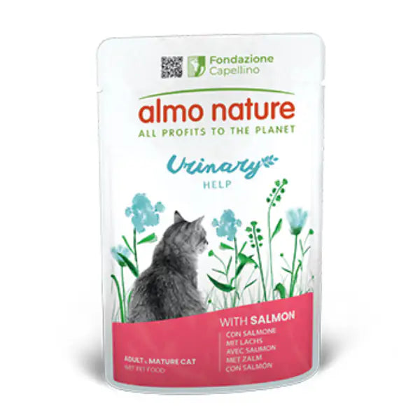 Almo Nature umido funzionale Urinary Sterilised Cat 70 gr  Salmone Bauzaar.it