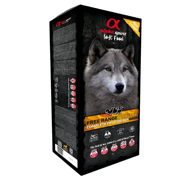 Alpha Spirit Adult alimento Semi-Umido Grain Free 9 kg  Pollo bauzaarit.myshopify.com
