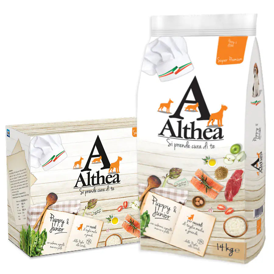 Althea Superpremium Puppy & Junior Medium/Maxi   bauzaarit.myshopify.com