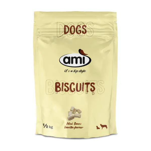 Amì Small Gestures of Love Biscotti per cani 500 gr  Vaniglia bauzaarit.myshopify.com