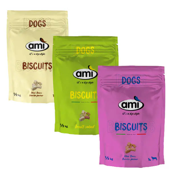 Amì Small Gestures of Love Biscotti per cani 500 gr   bauzaarit.myshopify.com