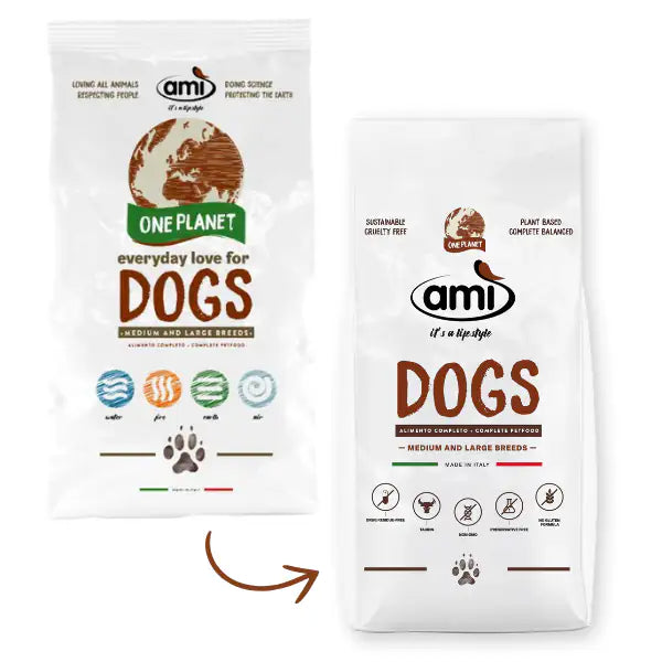 Amì alimento vegetale Dog Medium/Large Breeds   bauzaarit.myshopify.com