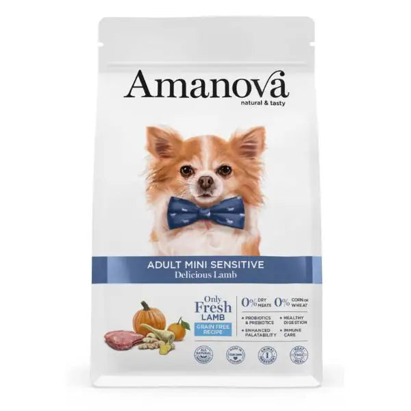 Amanova Adult Mini Sensitive Agnello Fresco Grain Free   bauzaarit.myshopify.com