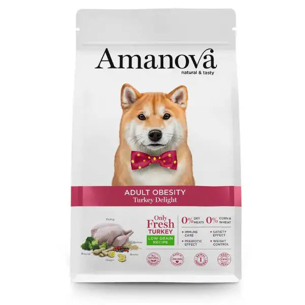 Amanova Adult Obesity Delight Tacchino  2 kg bauzaarit.myshopify.com