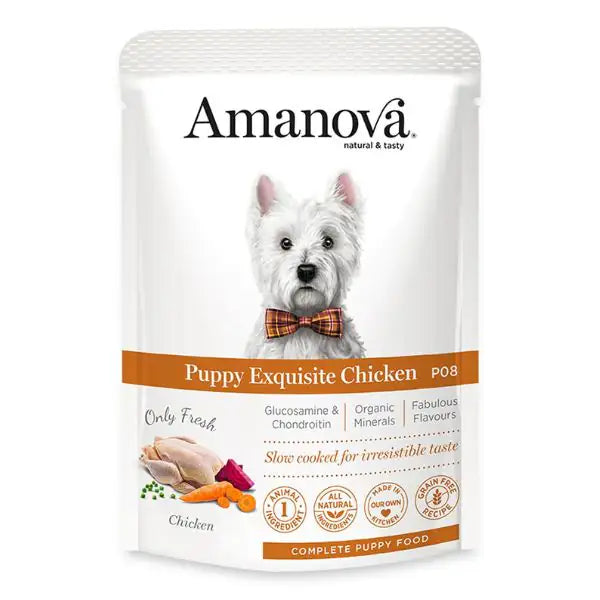 Amanova Dog Puppy Umido Grain Free 100 gr   bauzaarit.myshopify.com