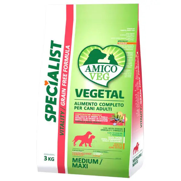 Amico Veg Specialist Vitality Adult Medium/Maxi  3 kg bauzaarit.myshopify.com