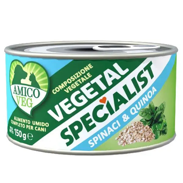 Amico Veg Specialist umido vegetale 150 gr  Spinaci e quinoa bauzaarit.myshopify.com