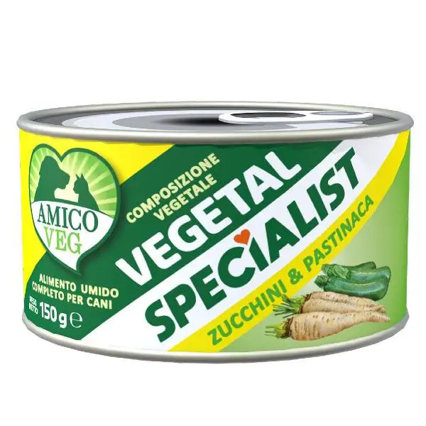 Amico Veg Specialist umido vegetale 150 gr  Zucchine e pastinaca bauzaarit.myshopify.com