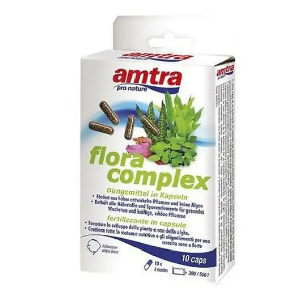 Amtra Flora Complex Caps fertilizzante  10 pezzi - Comple x caps bauzaarit.myshopify.com