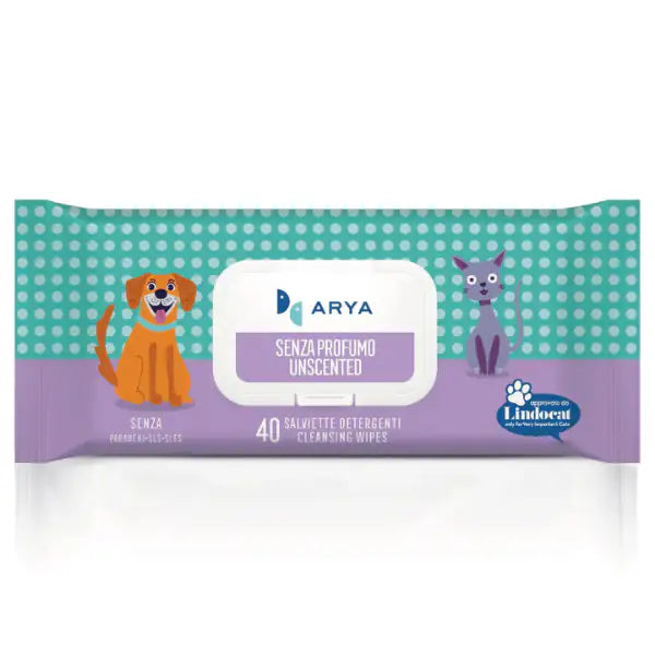 Arya salviette igieniche umidificate detergenti Multiuso  40 salviette Senza profumazione Bauzaar.it