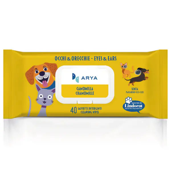 Arya salviette igieniche umidificate detergenti Occhi e orecchie   Bauzaar.it