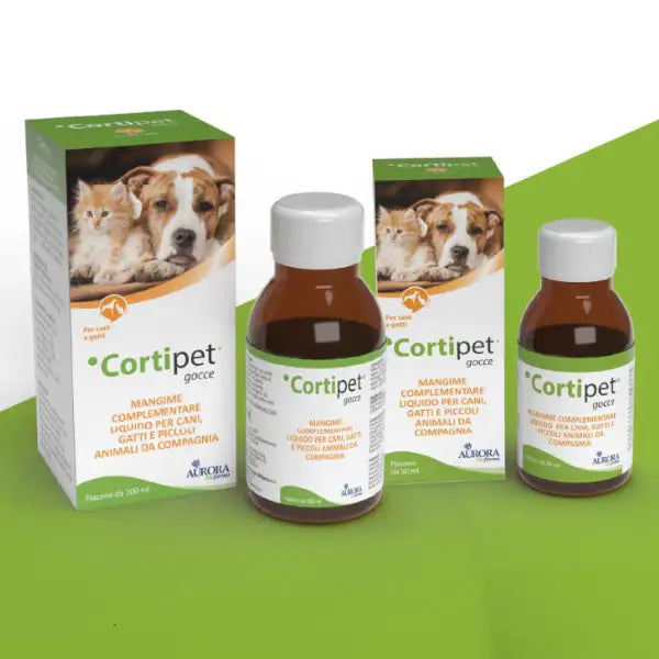 Aurora Biofarma Cortipet Supporto dermico Gocce per cani e gatti   Bauzaar.it