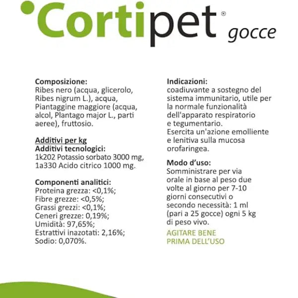 Aurora Biofarma Cortipet Supporto dermico Gocce per cani e gatti   Bauzaar.it