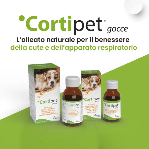 Aurora Biofarma Cortipet Supporto dermico Gocce per cani e gatti   Bauzaar.it