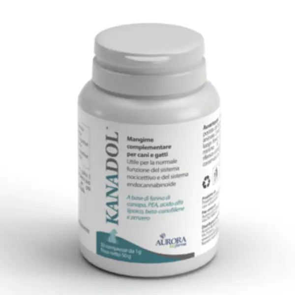Aurora Biofarma Kanadol compresse cane e gatto  50 compresse bauzaarit.myshopify.com