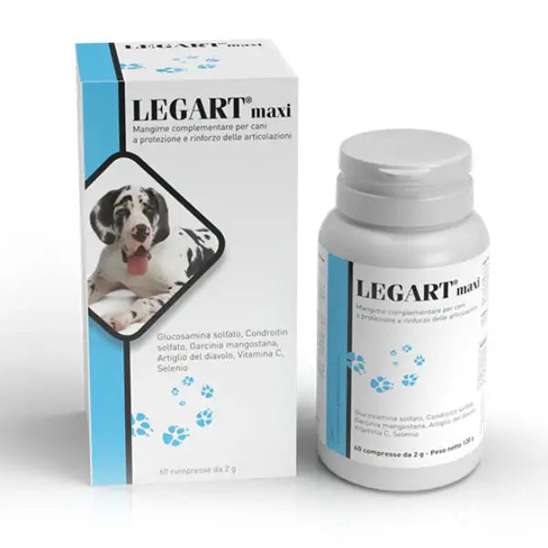 Aurora Biofarma Legart Maxi per cani di taglia grande  60 compresse da 2g bauzaarit.myshopify.com