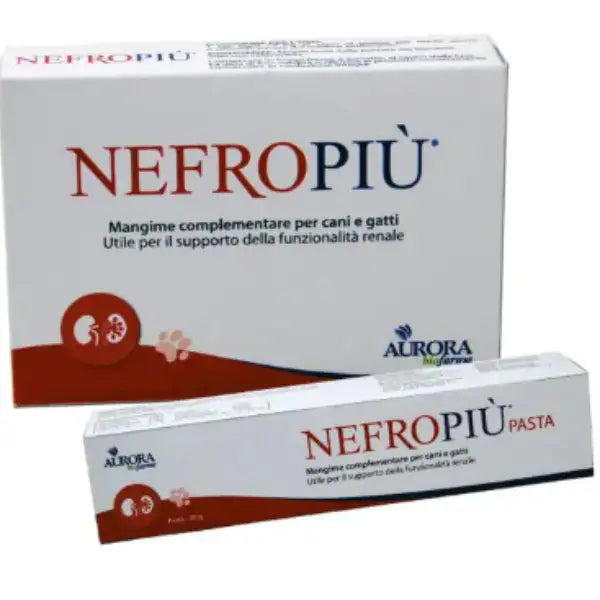 Aurora Biofarma NefroPiù Supporto funzionalità ormonale e metabolica dei reni per cani e gatti   Bauzaar.it