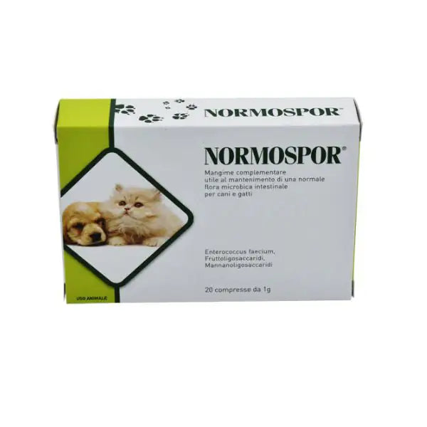 Aurora Biofarma Normospor cane e gatto  20 compresse da 1g bauzaarit.myshopify.com