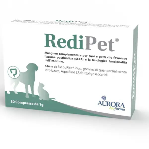 Aurora Biofarma RediPet compresse per la funzionalità intestinale  30 compresse bauzaarit.myshopify.com