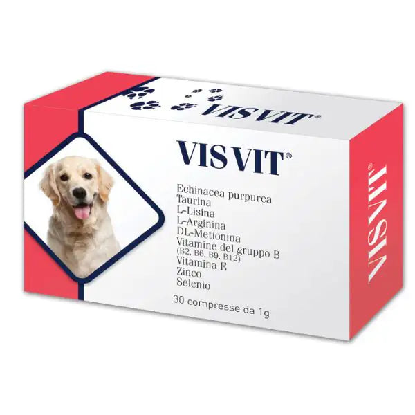 Aurora Biofarma Visvit Compresse cane e gatto  30 compresse da 1g bauzaarit.myshopify.com