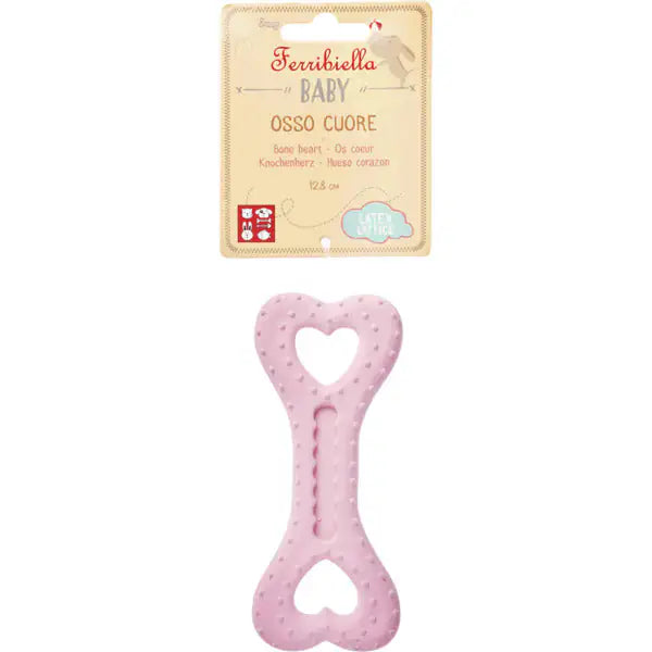 Baby Osso Cuore in Lattice Ferribiella  12,8 cm bauzaarit.myshopify.com