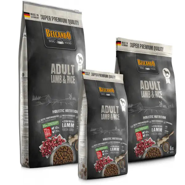 Belcando Super Premium Dog Adult Medium/Large Agnello e riso   bauzaarit.myshopify.com