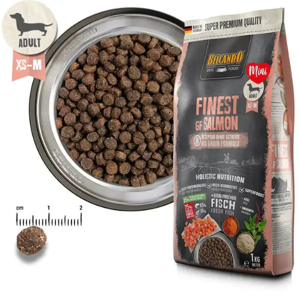 Belcando Super Premium Grain Free Dog Adult Small/Mini Salmone   bauzaarit.myshopify.com