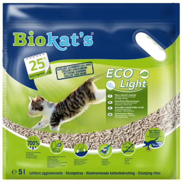 Biokat's EcoLight - Lettiera  5 litri bauzaarit.myshopify.com