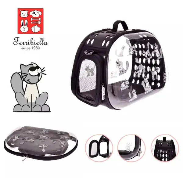 Borsa Hard Case per gatti Ferribiella   bauzaarit.myshopify.com