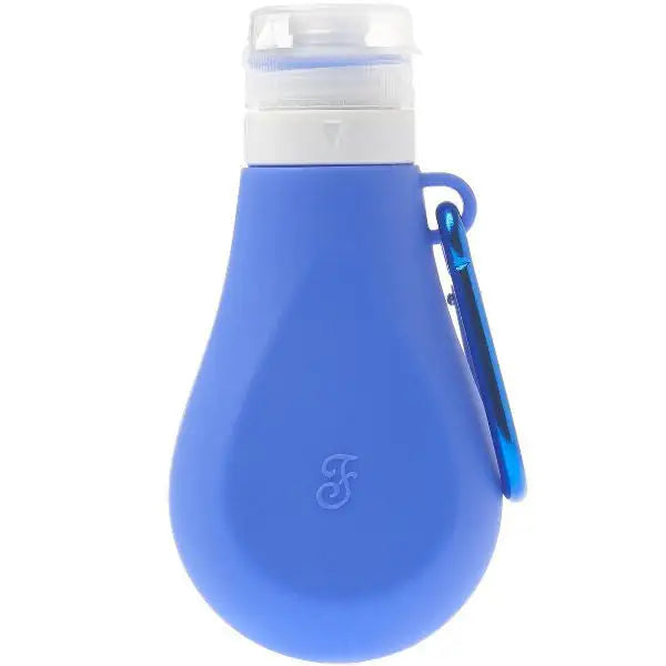 Bottiglia lava pipì Nettuno in silicone Ferribiella  Azzurro bauzaarit.myshopify.com