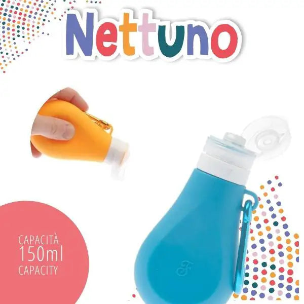 Bottiglia lava pipì Nettuno in silicone Ferribiella   bauzaarit.myshopify.com