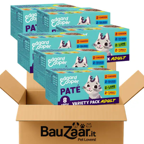 Bundle convenienza: Edgard e Cooper Cat Adult Patè Multipack 48x85 gr   Bauzaar.it