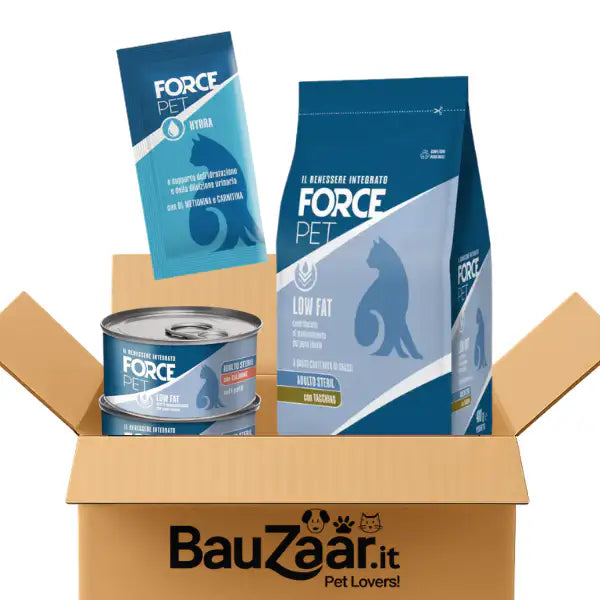 Bundle convenienza: Forcepet Cat Sterilised Low fat Mix Feeding   Bauzaar.it