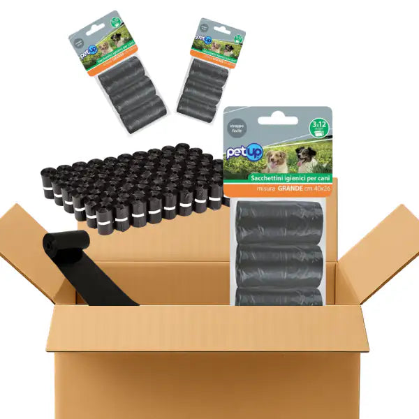Bundle convenienza: x960 bustine Sacchetti igienici per cani Bauzaar Basic   bauzaarit.myshopify.com
