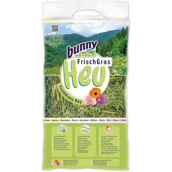 Bunny Fieno Fresco 500 gr  Fieno fresco con fiori 500 gr bauzaarit.myshopify.com