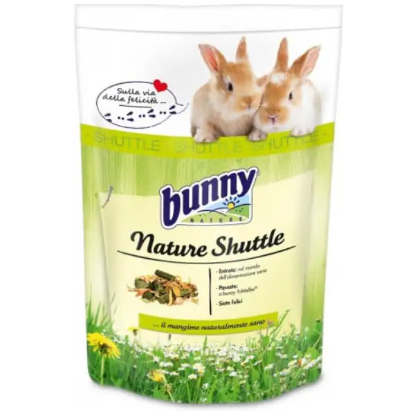Bunny Shuttle Nature mangime per conigli  600 gr bauzaarit.myshopify.com
