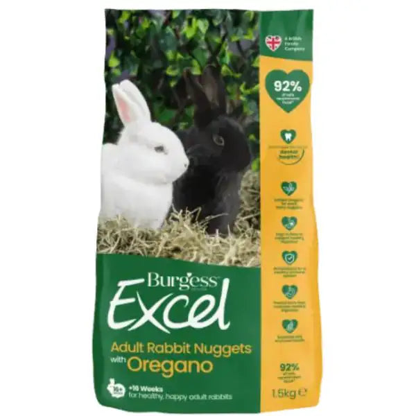 Burgess Excel Coniglio Adult Origano   bauzaarit.myshopify.com