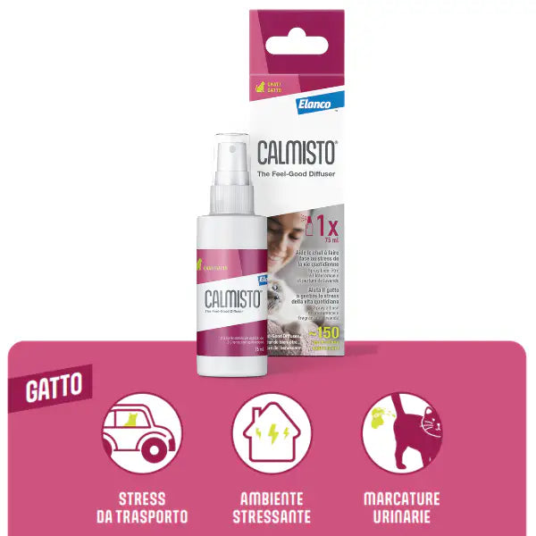 Calmisto Spray Gatto calmante per ridurre lo stress by Elanco   Bauzaar.it