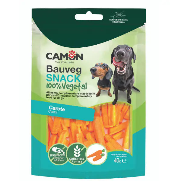 Camon Snack Vegetali 40 gr  Carotine Crispy bauzaarit.myshopify.com