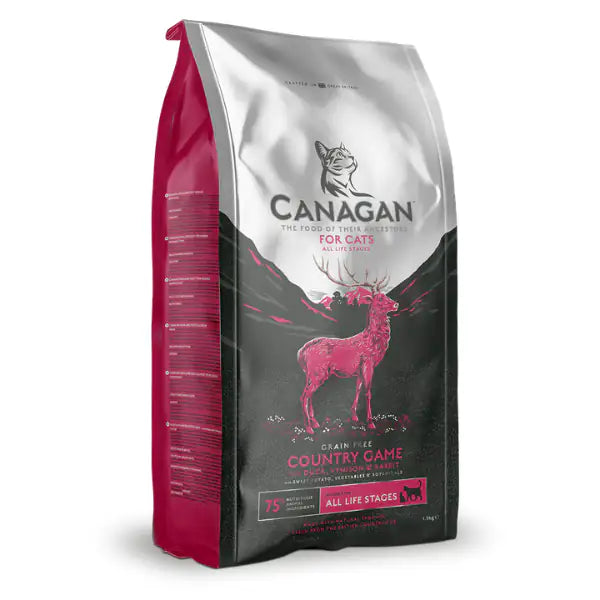 Canagan for Cats Adult Grain Free Selvaggina   bauzaarit.myshopify.com