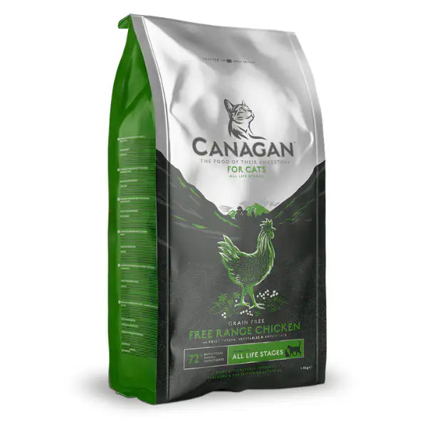 Canagan for Cats Adult Grain Free Skin&Coat Pollo  1,5 Kg bauzaarit.myshopify.com