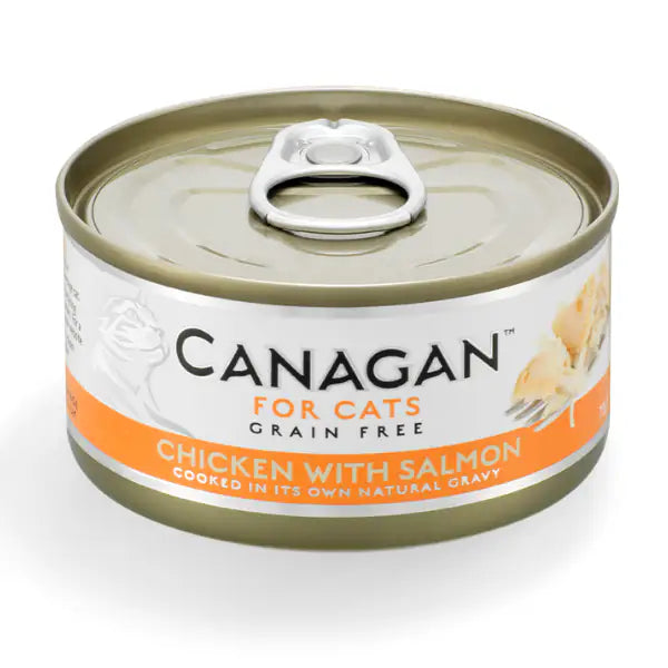 Canagan for Cats Kitten & Adult Grain Free Filetti 75 gr  Pollo con salmone bauzaarit.myshopify.com
