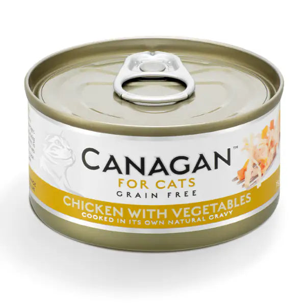 Canagan for Cats Kitten & Adult Grain Free Filetti 75 gr  Pollo con verdure bauzaarit.myshopify.com