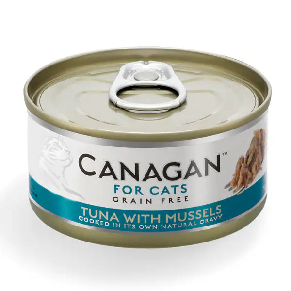 Canagan for Cats Kitten & Adult Grain Free Filetti 75 gr  Tonno con cozze bauzaarit.myshopify.com