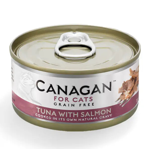 Canagan for Cats Kitten & Adult Grain Free Filetti 75 gr  Tonno con salmone bauzaarit.myshopify.com