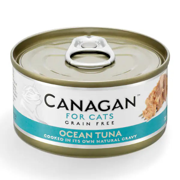Canagan for Cats Kitten & Adult Grain Free Filetti 75 gr  Tonno oceanico bauzaarit.myshopify.com
