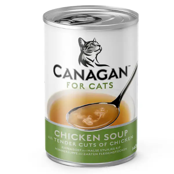 Canagan for Cats Kitten & Adult Zuppe di pesce 140 gr  Pollo bauzaarit.myshopify.com